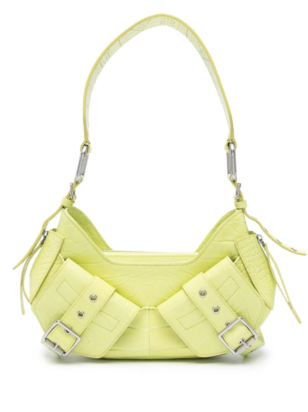 BIASIA Y2K leather shoulder bag