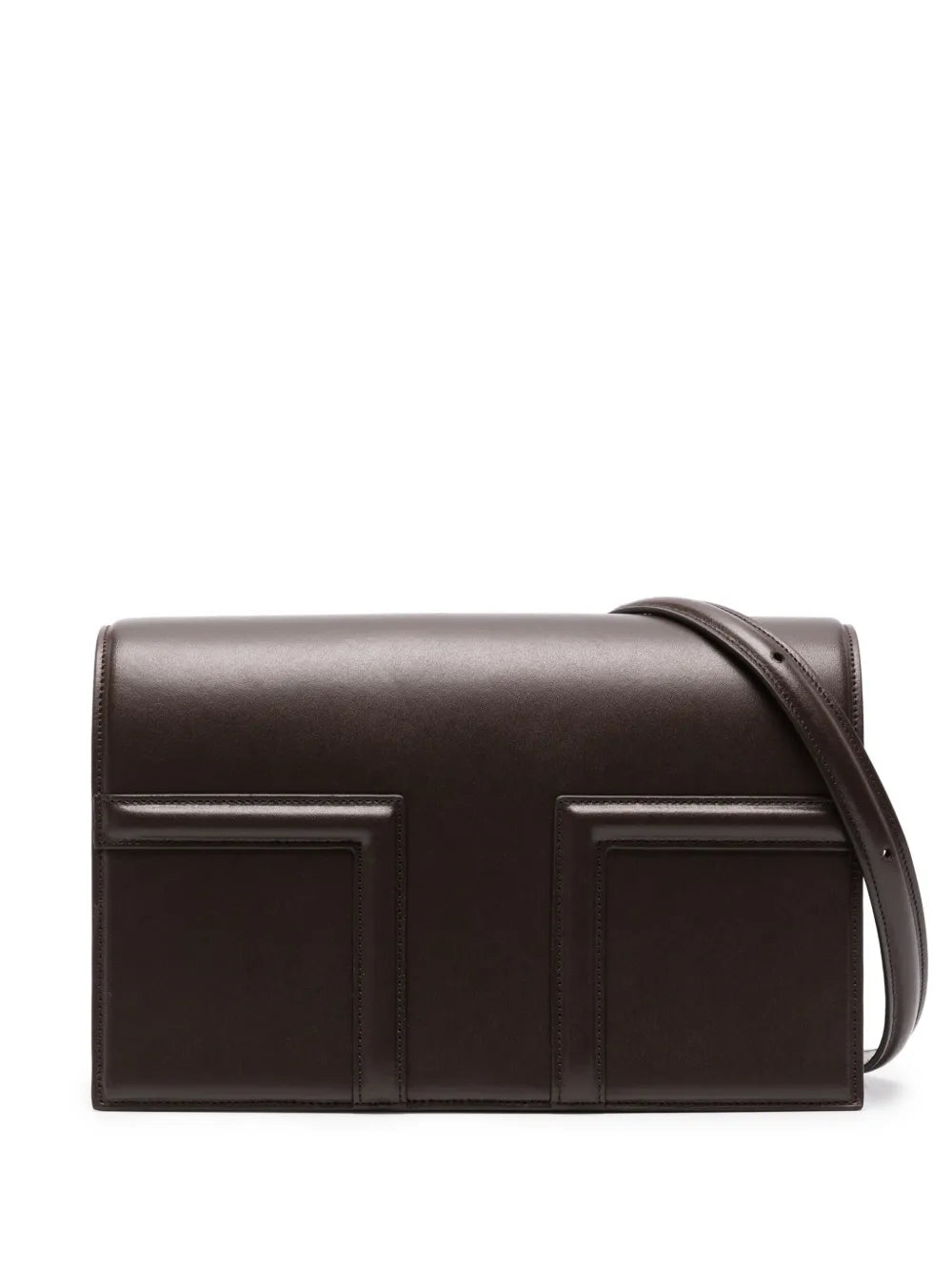 TOTEME T Flap leather crossbody bag