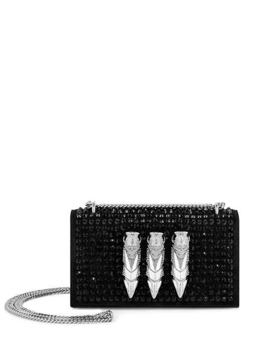 Philipp Plein small crystal embellished shoulder bag