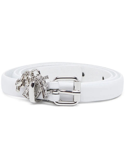 Diesel B Charm Loop leather belt