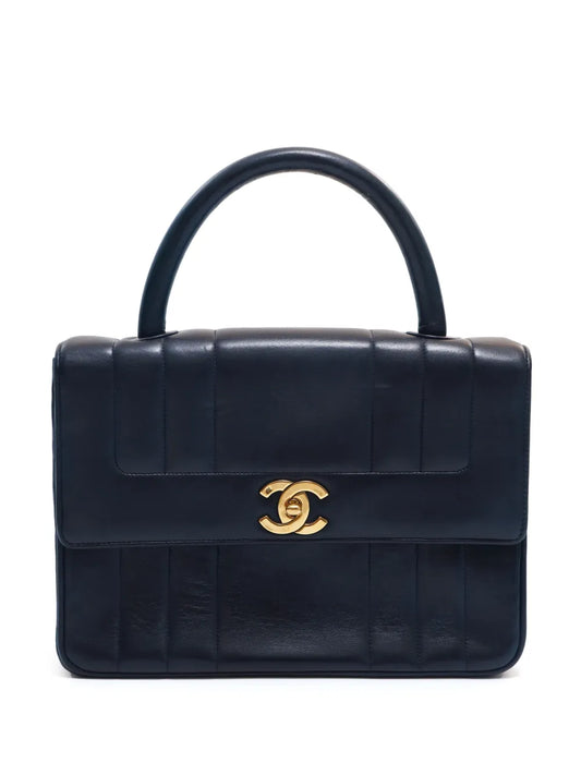 CHANEL 1995 Mademoiselle quilted tote bag