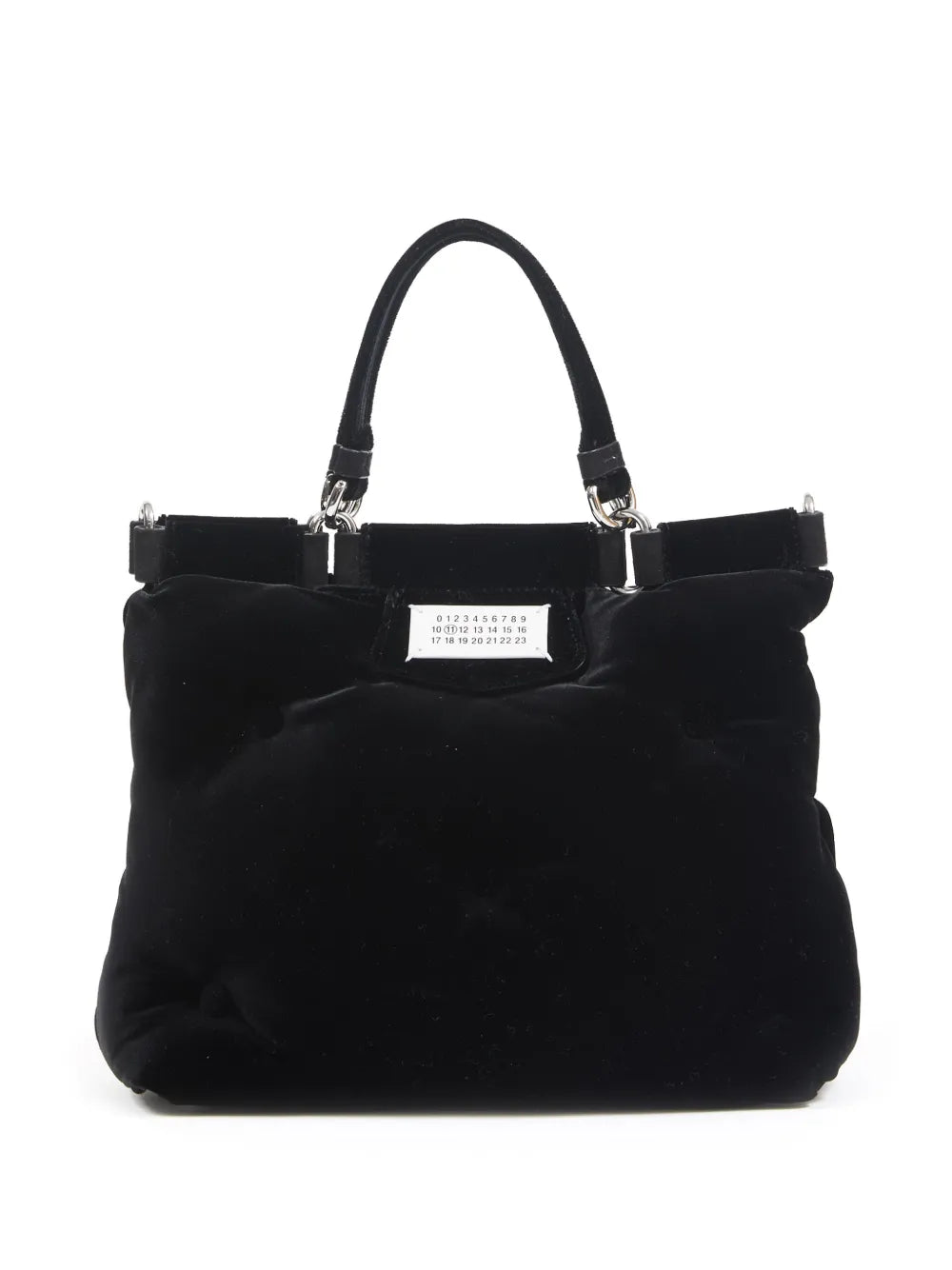 Maison Margiela small Glam Slam velvet tote bag