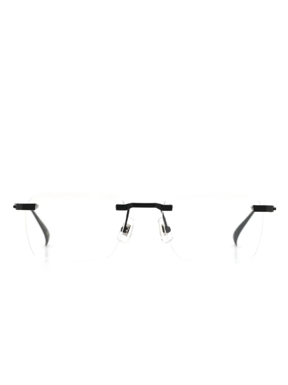 Dunhill rimless rectangle lens glasses