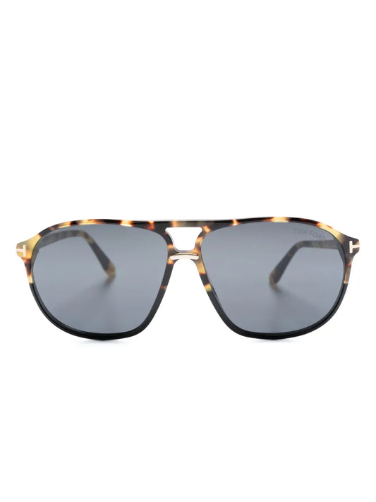 TOM FORD Eyewear Bruce tortoiseshell effect sunglasses