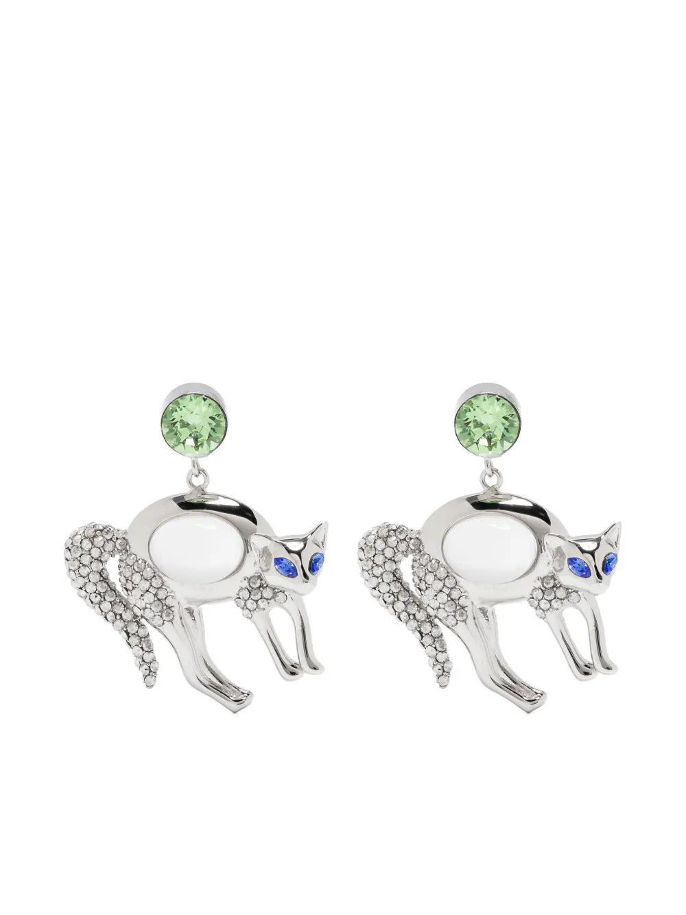 Marni cat shaped earrings