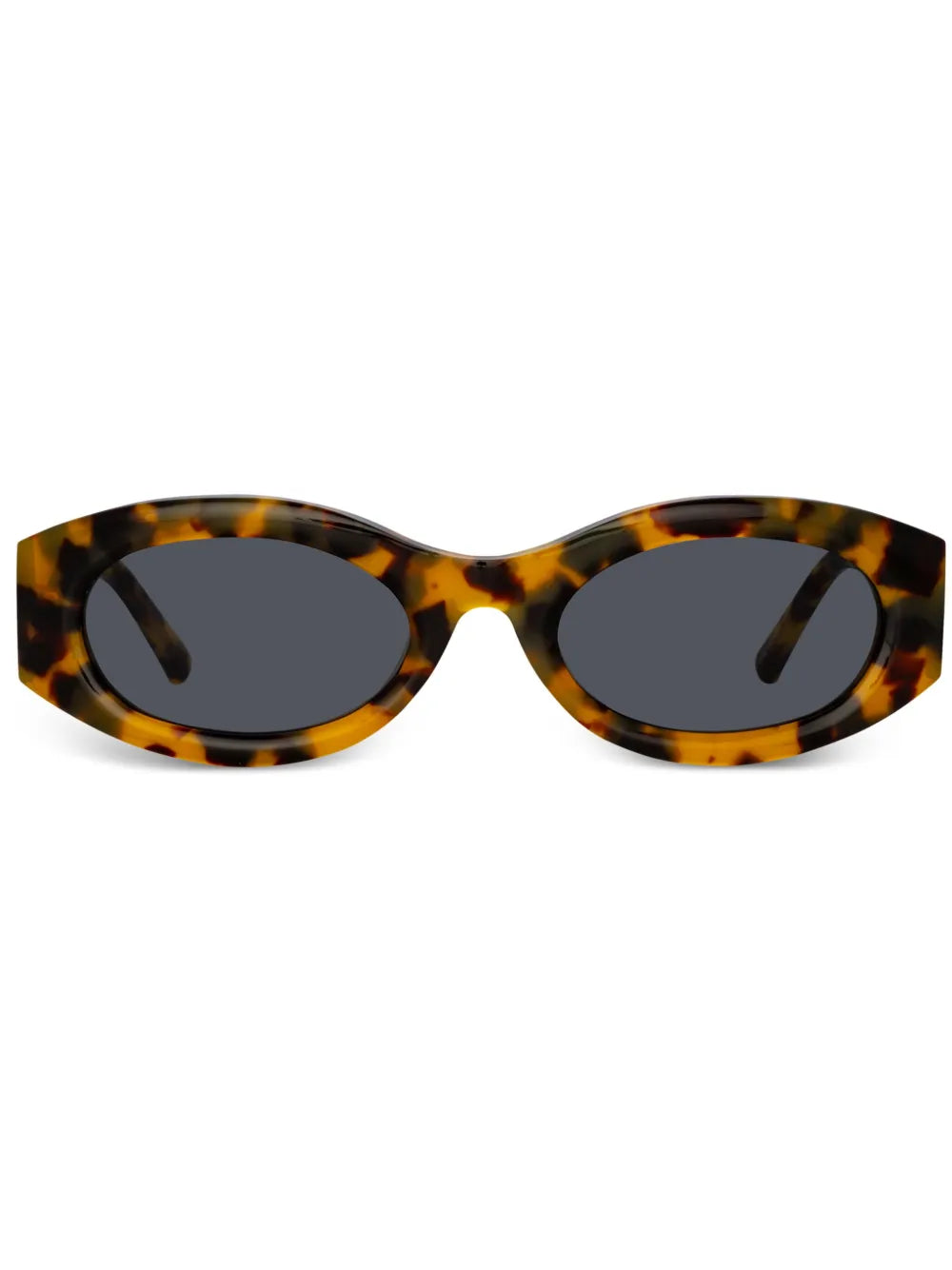 Linda Farrow Berta tortoiseshell effect oval frame sunglasses
