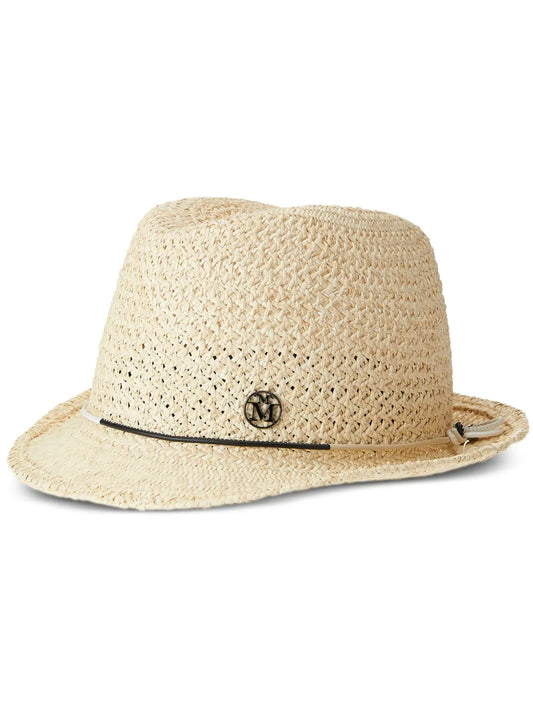 Maison Michel Karen straw trilby hat