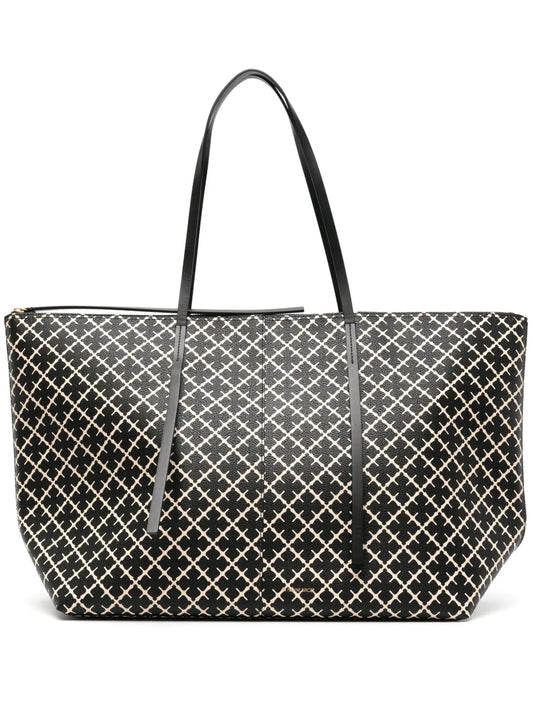 By Malene Birger Luze logo print tote bag