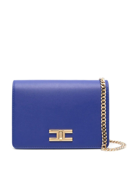 Elisabetta Franchi logo plaque cross body bag
