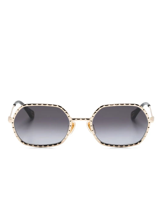 Chloé Eyewear rectangle frame sunglasses