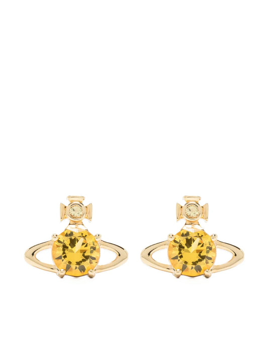Vivienne Westwood Reina Orb plaque earrings
