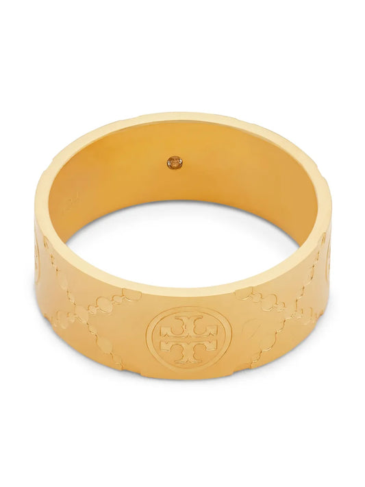 Tory Burch Double T polished finish ring