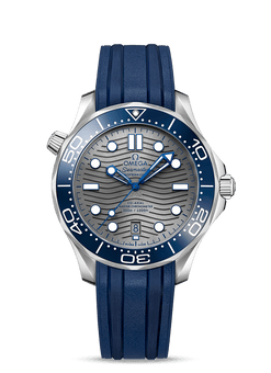 omega seamaster diver co-axial chronometer stainless steel men's watch