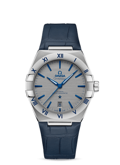 omega constellation co-axial master chronometer stainless steel men?s watch