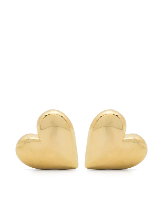 Federica Tosi heart motif earrings