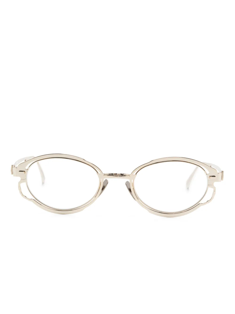 Kuboraum oval frame glasses