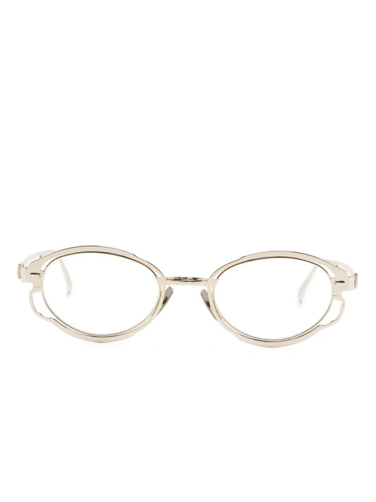 Kuboraum oval frame glasses