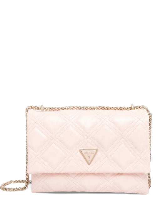 GUESS USA logo plaque shoulder bag