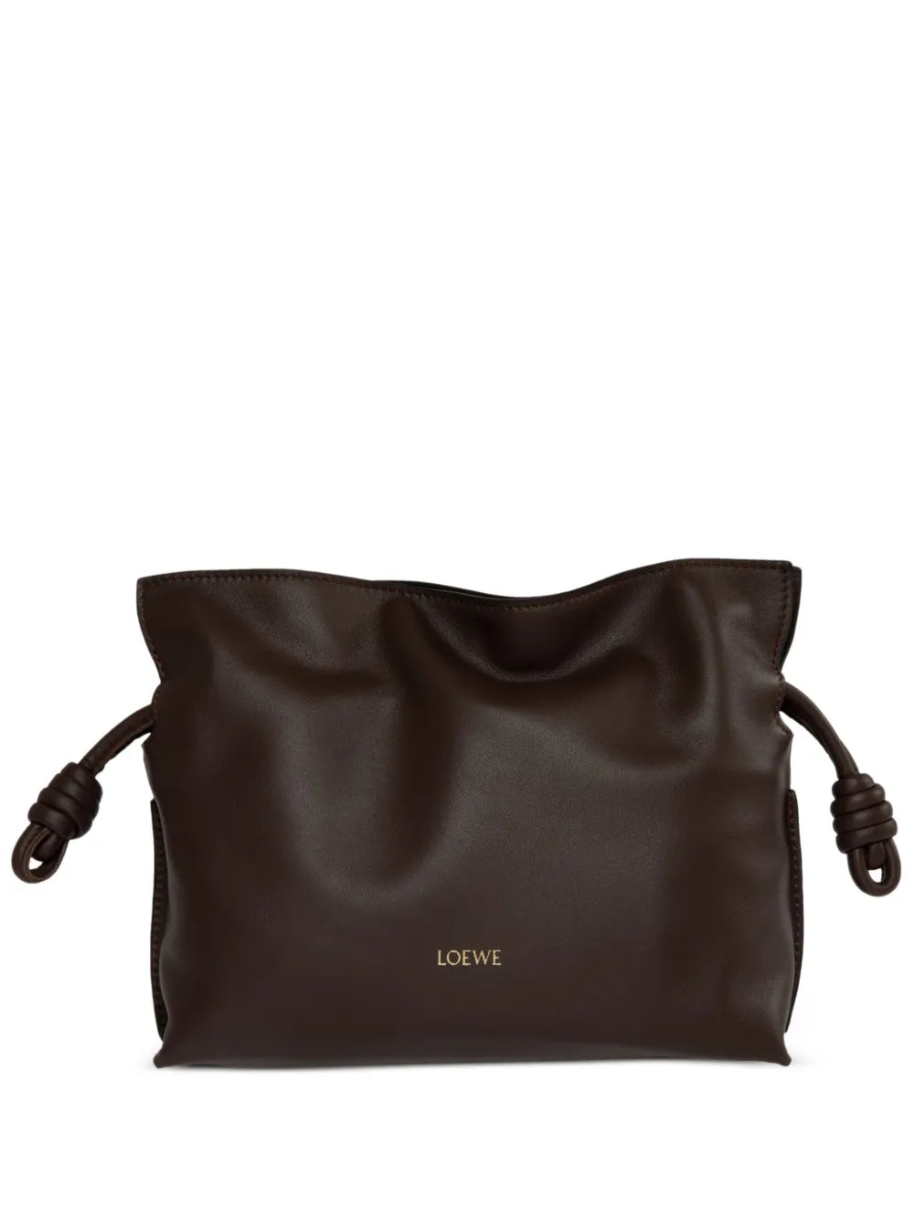 LOEWE mini Flamenco nappa leather clutch bag