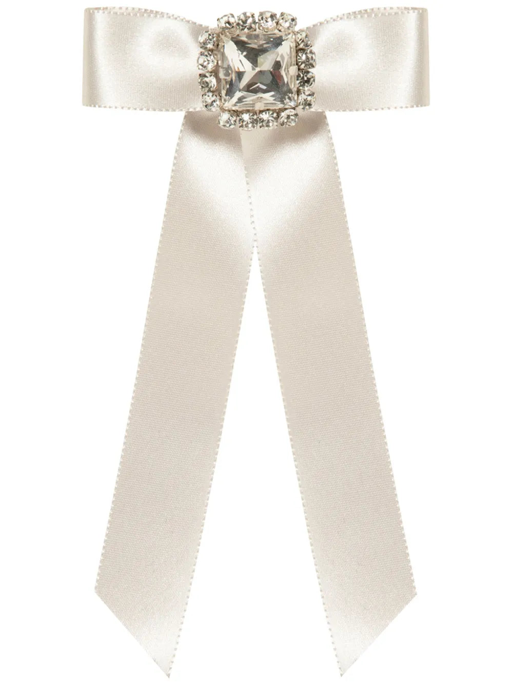 Jennifer Behr Zora silk bow barrette