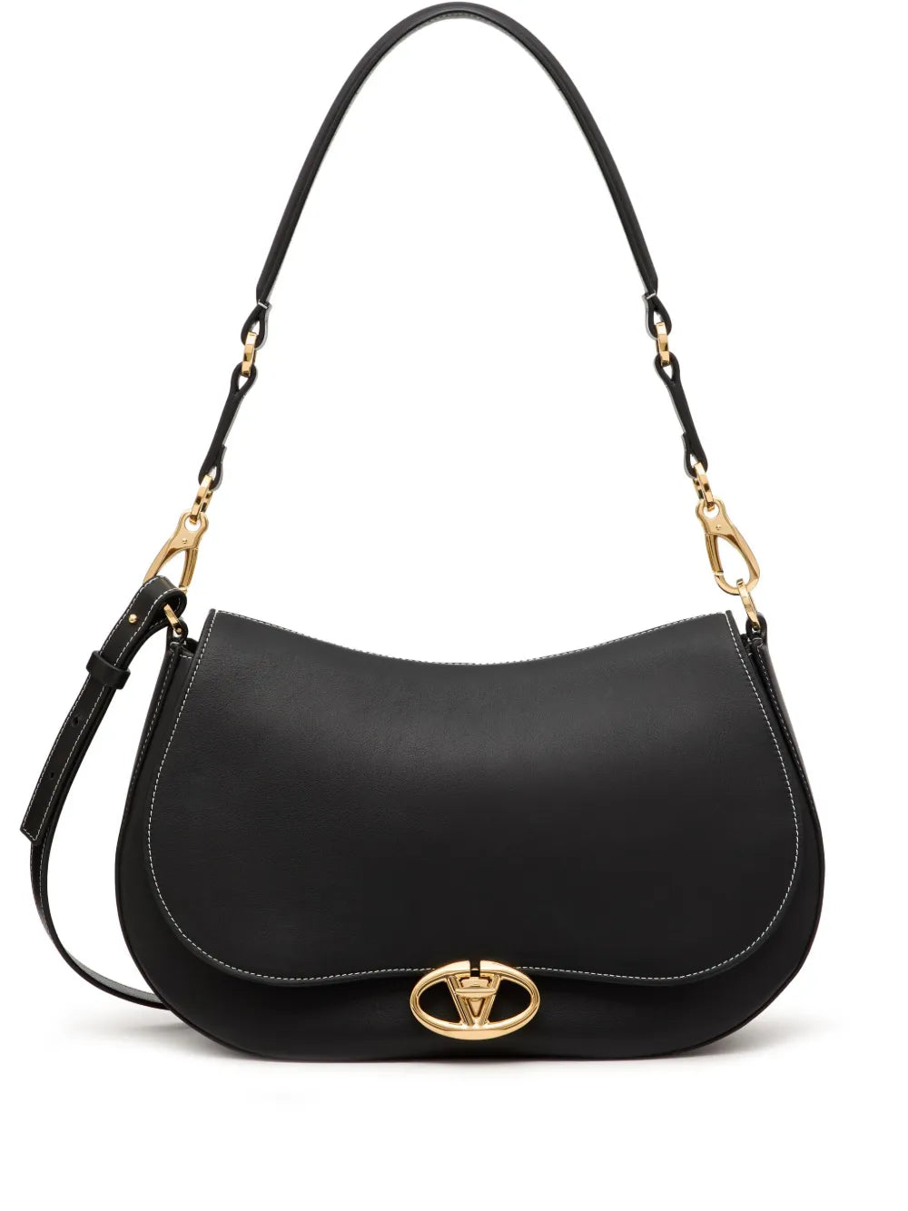 Valentino Garavani medium Ohval leather shoulder bag