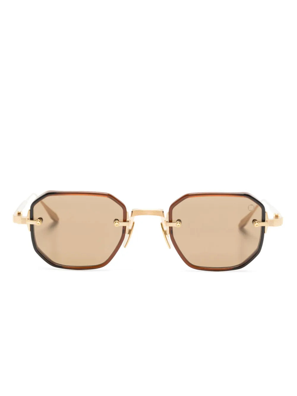 Akoni Juno Two geometric frame sunglasses