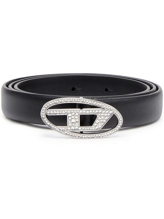 Diesel B 1DR crystal embellished belt