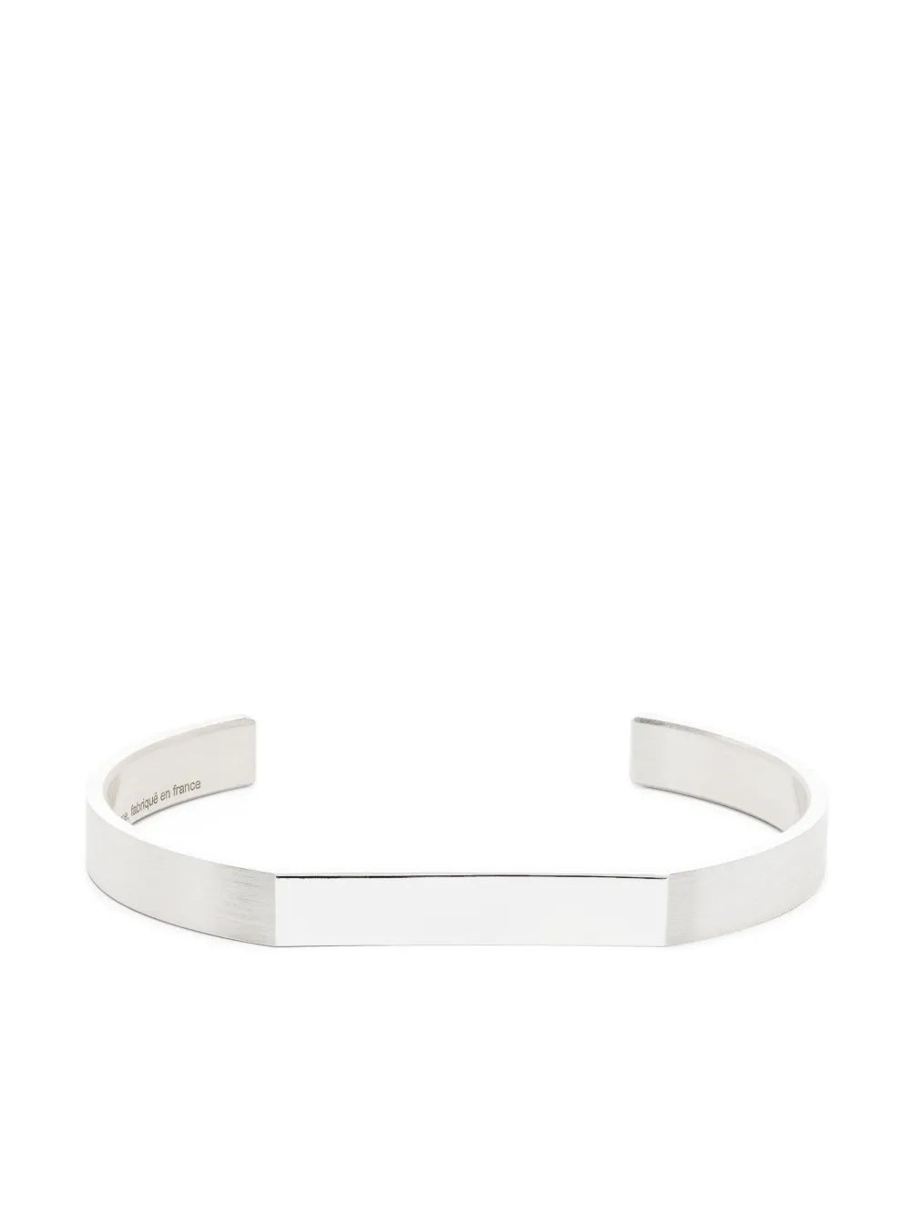 Le Gramme sterling silver 21g Gordon bracelet