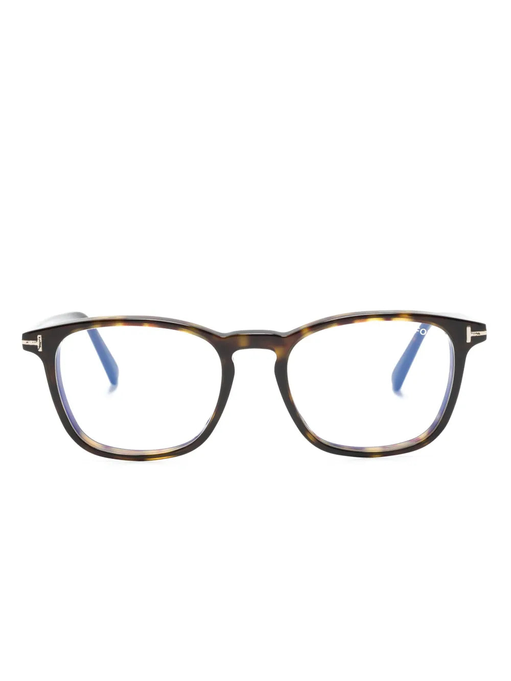 TOM FORD Eyewear tortoiseshell square frame glasses