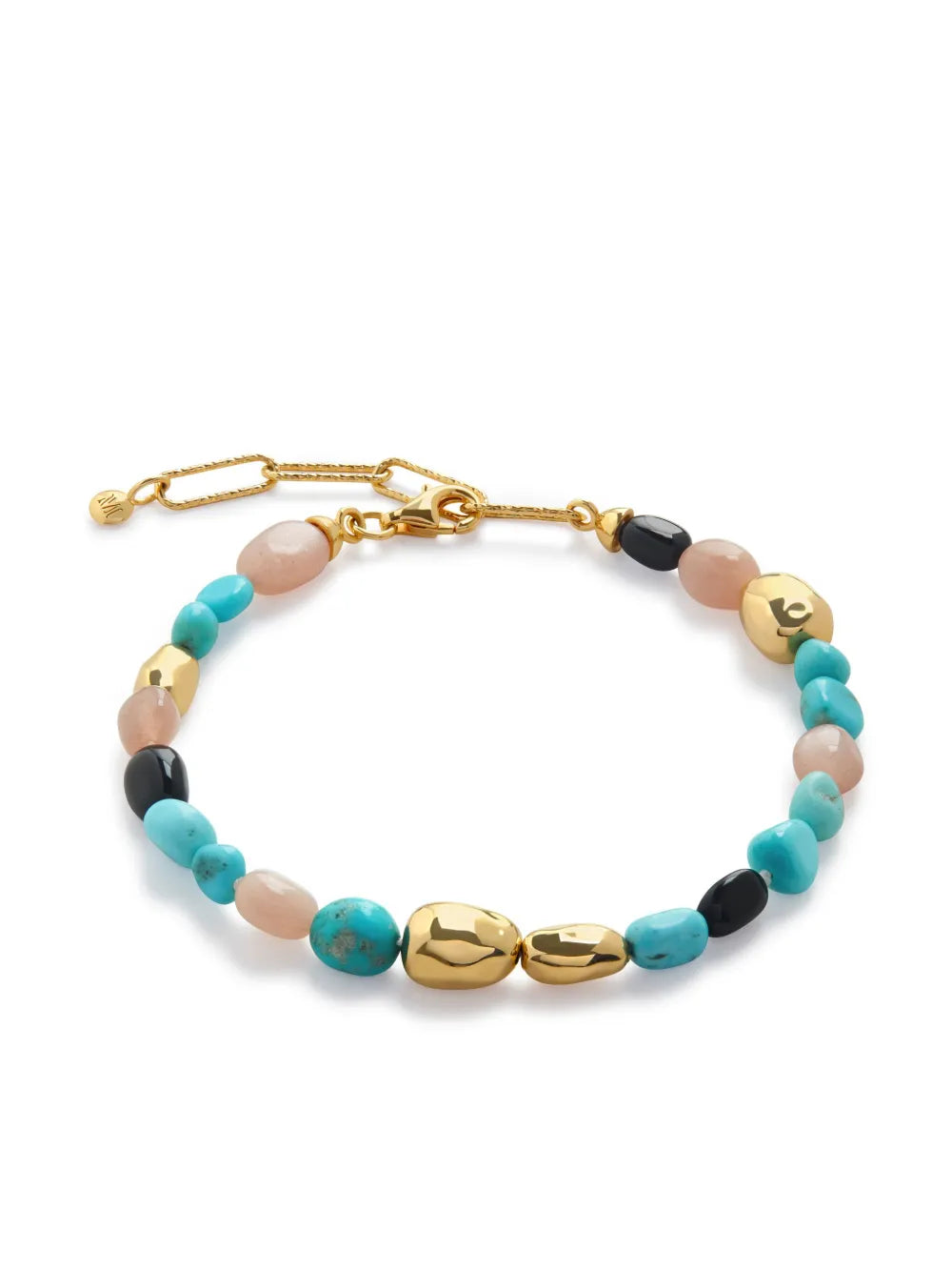 Monica Vinader Rio Multi Gemstone beaded bracelet