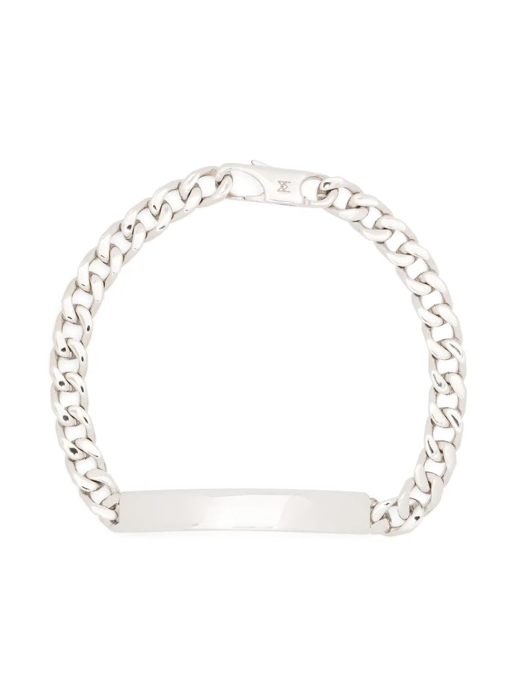 Missoma ID rhodium plated bracelet