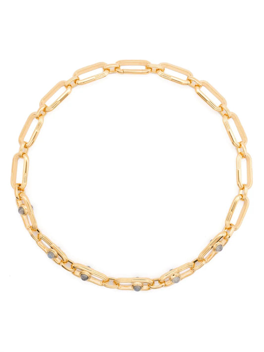 Missoma Zenyu Link Gemstone choker