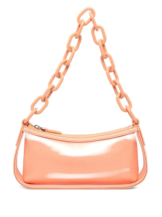 HUGO logo print shoulder bag