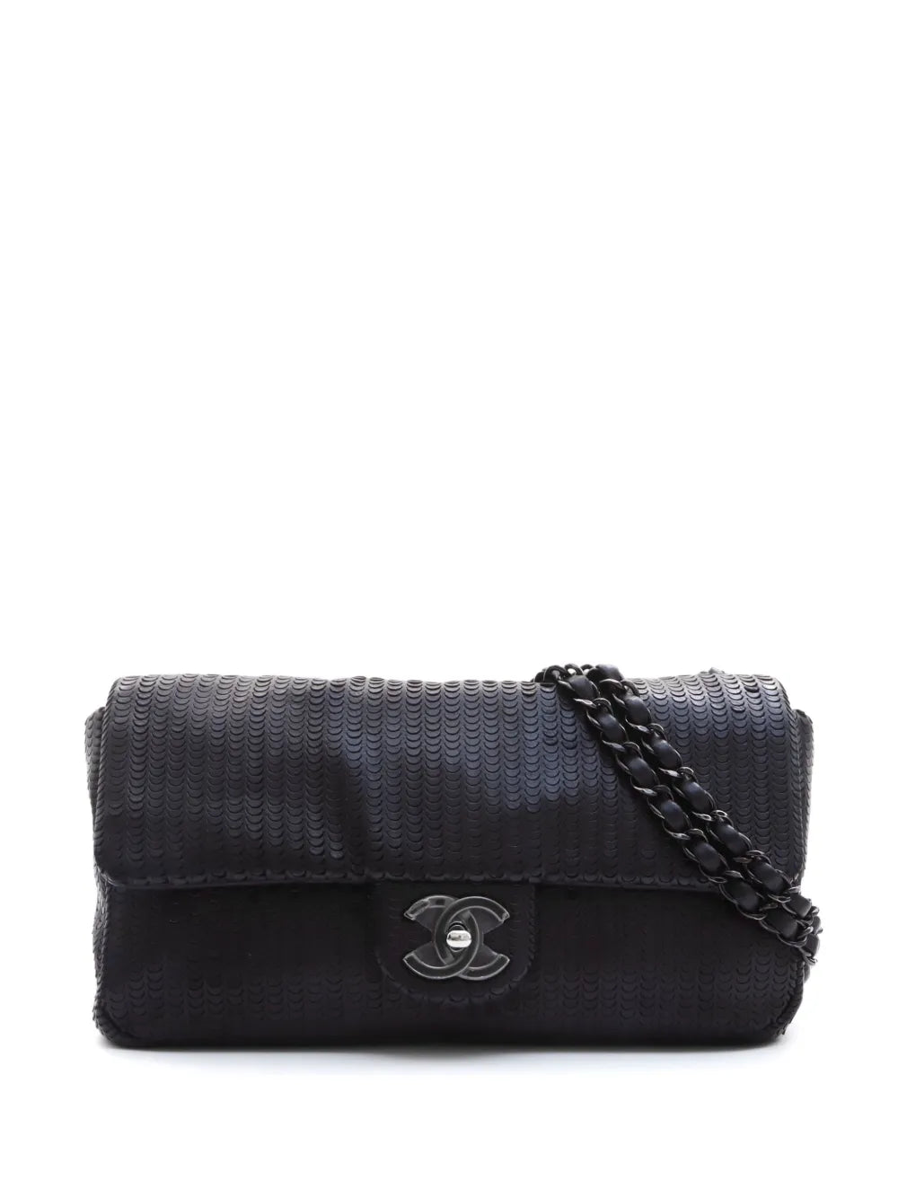 CHANEL 2014 laser cut shoulder bag