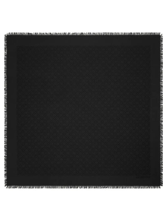 Tory Burch T Monogram jacquard silk scarf