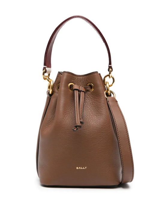 Bally Code leather mini bag