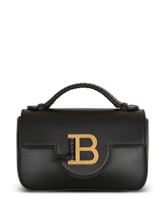 Balmain Bbuzz logo plaque mini bag