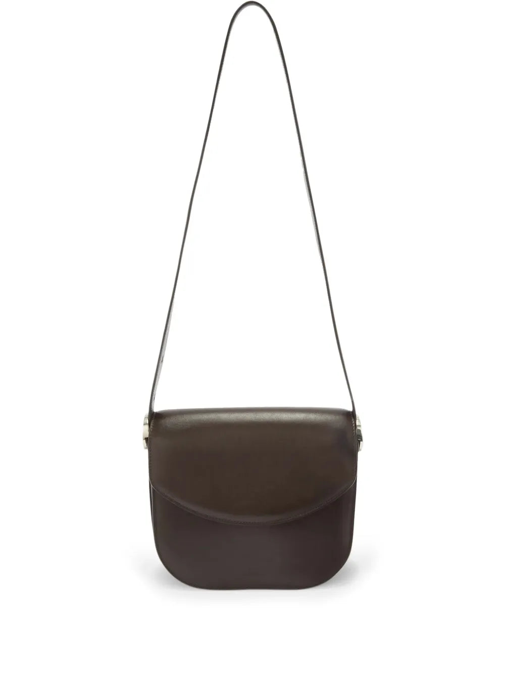Jil Sander Coin leather crossbody bag