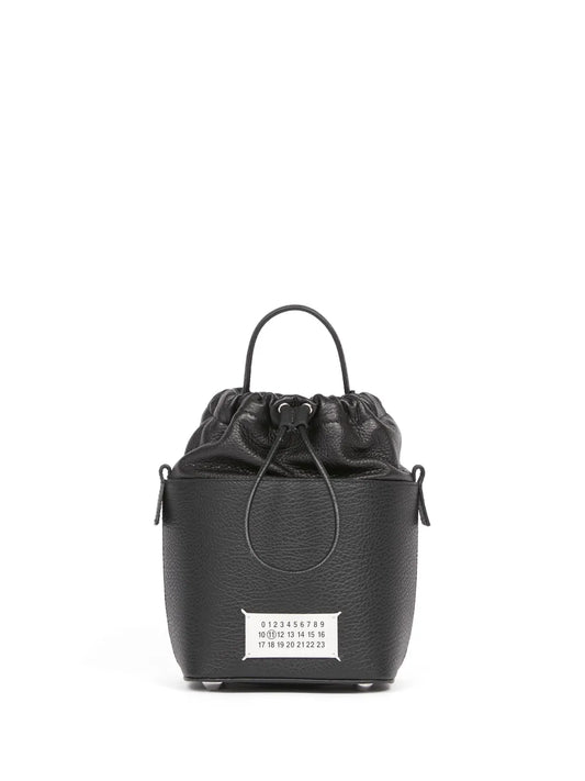 Maison Margiela small 5AC grained leather bucket bag