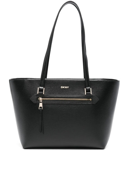 DKNY logo lettering tote bag