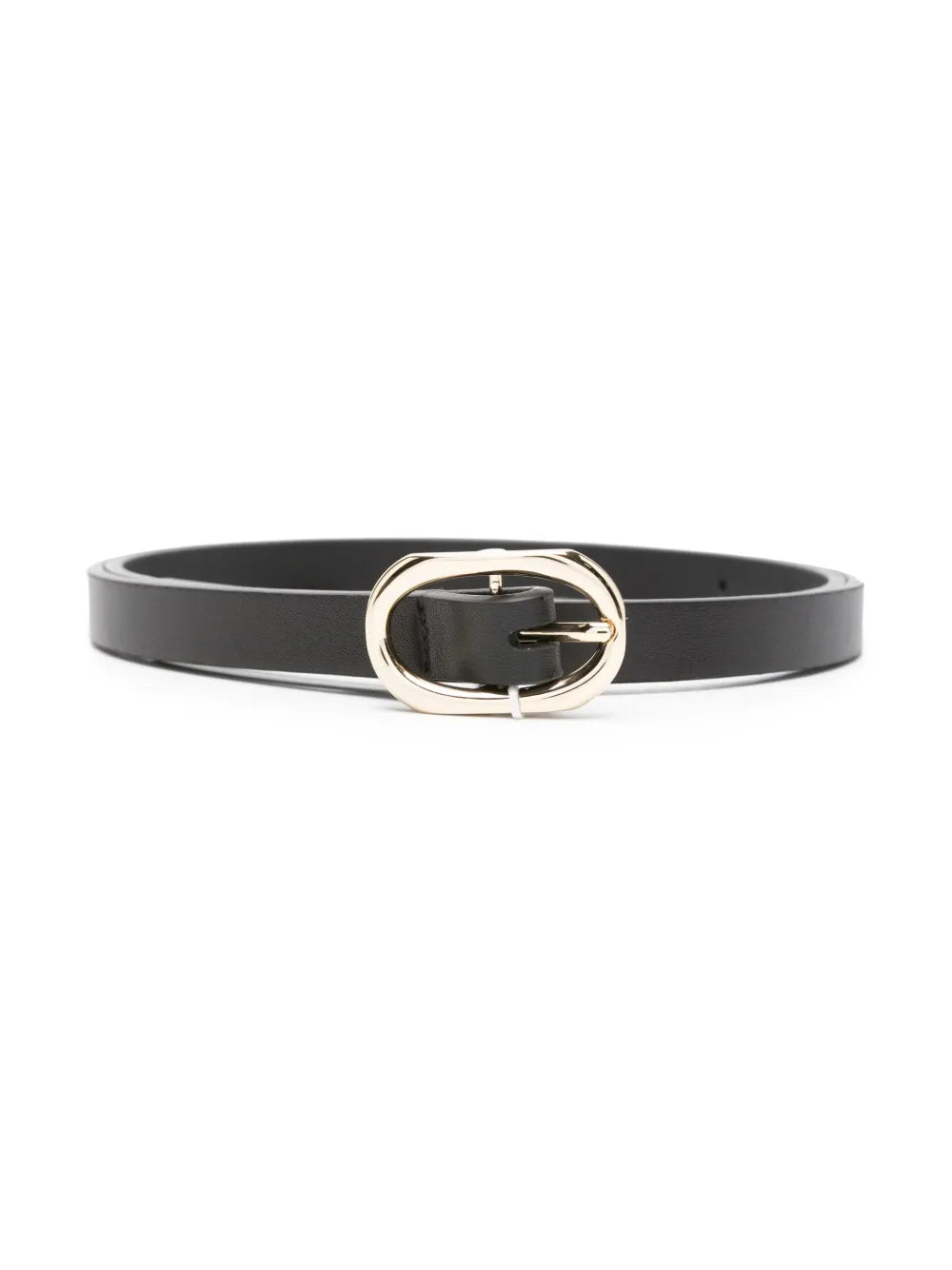 ANINE BING leather buckle belt