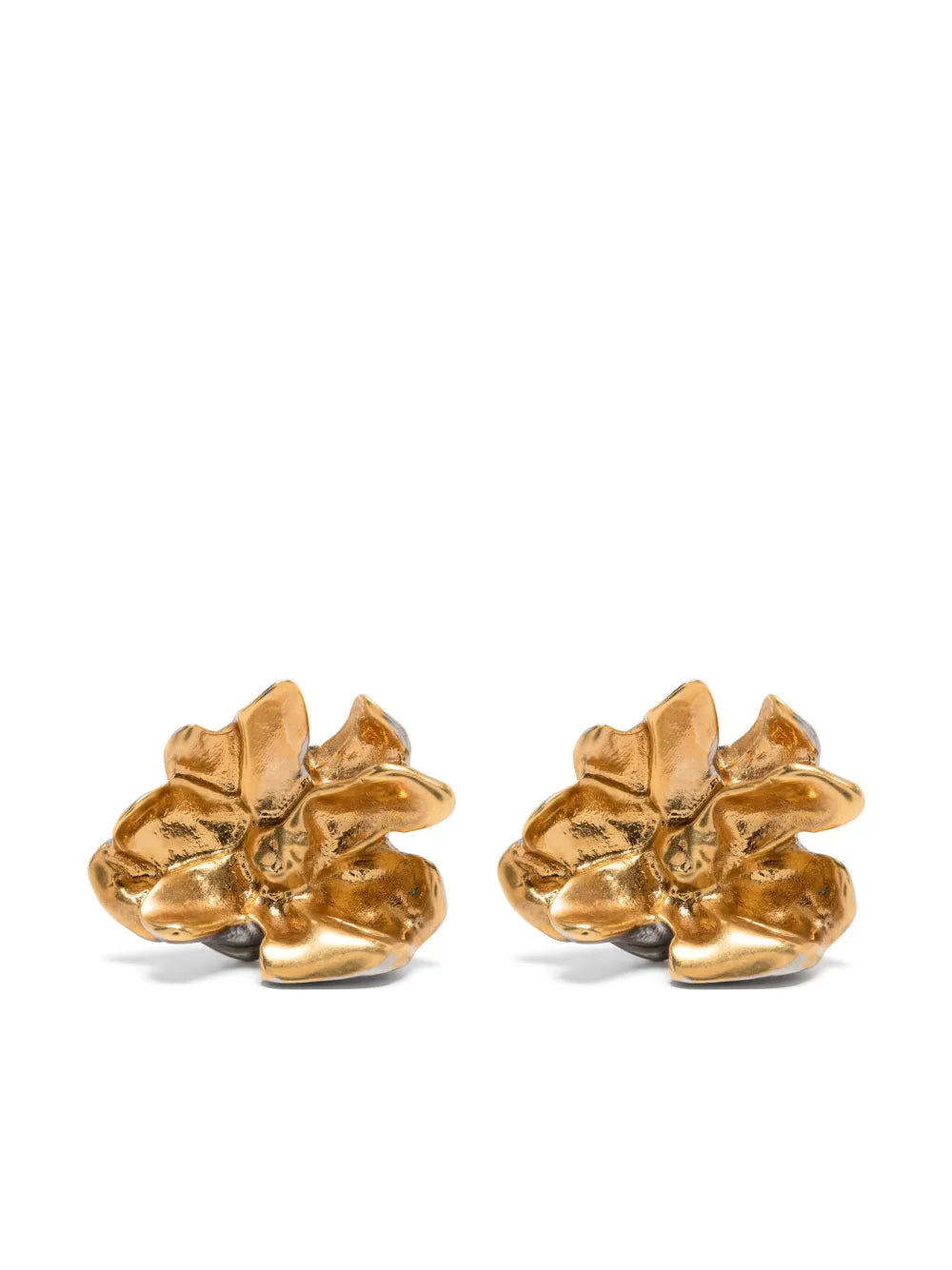 Marni floral motif stud earrings
