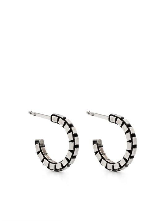 WERKSTATT:MÜNCHEN fine box hoop earrings