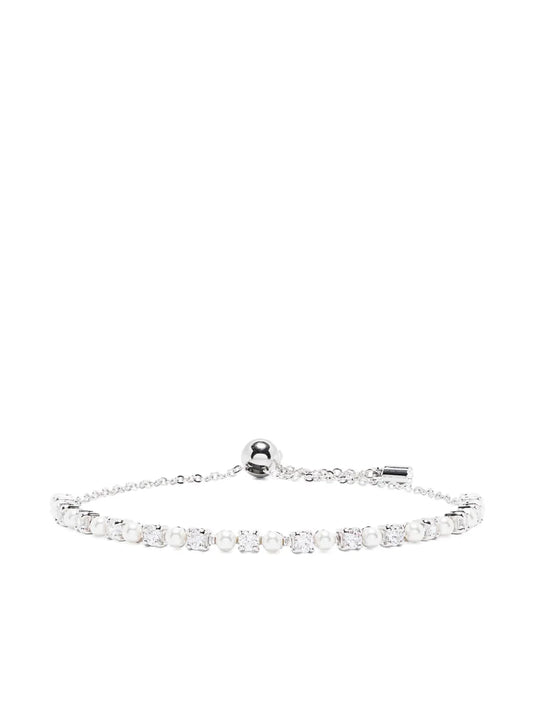 Swarovski Matrix crystal pearl bracelet