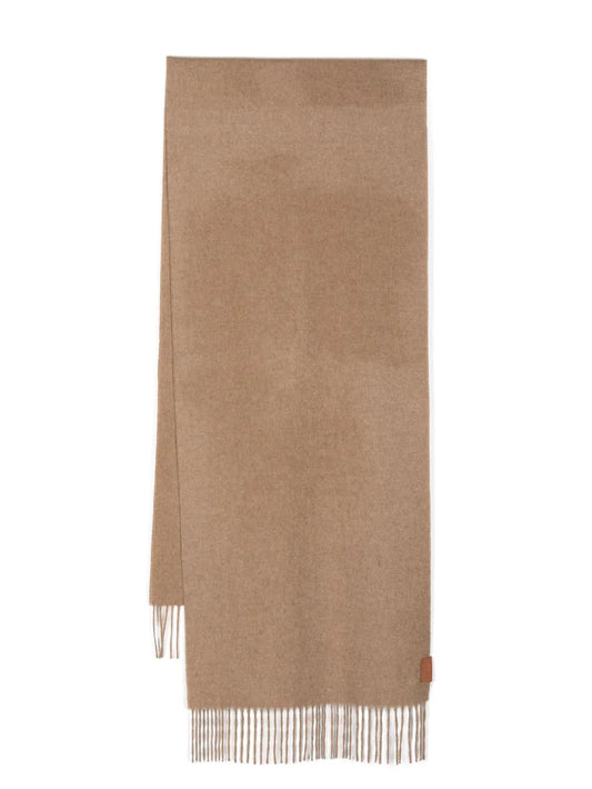 LOEWE cashmere fringed scarf