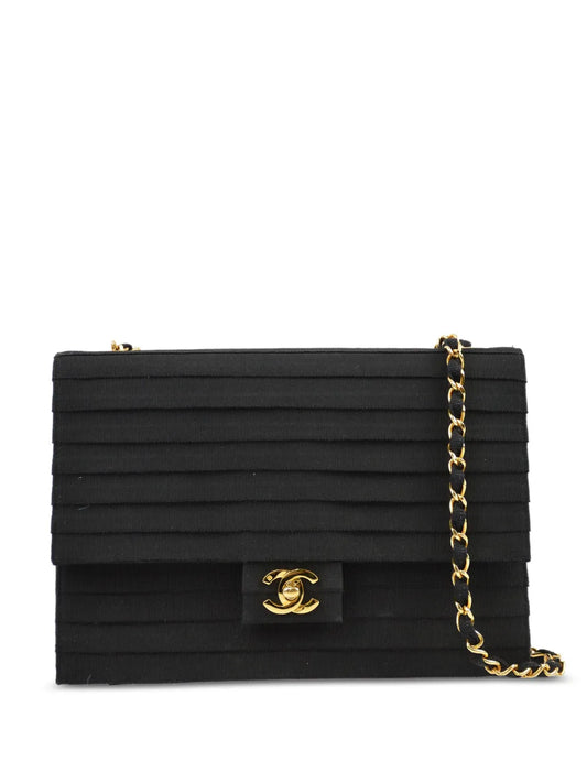 CHANEL 1990 flap chain shoulder bag