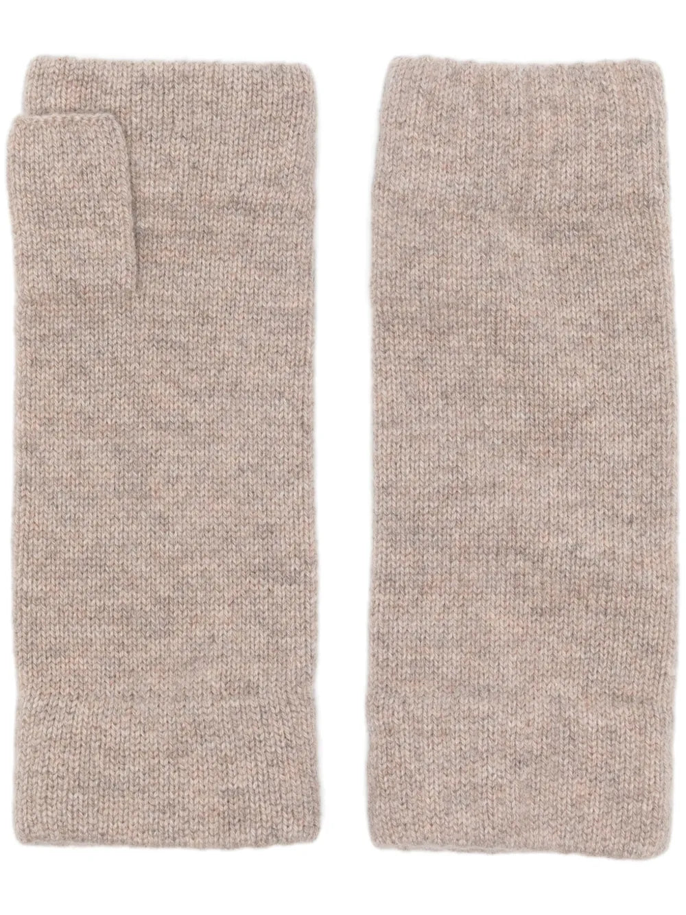 N.Peal fingerless cashmere gloves