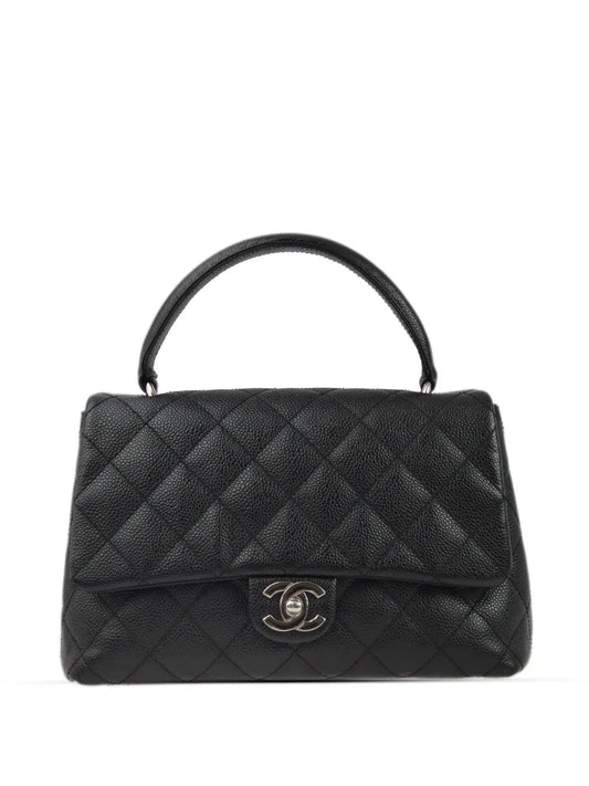 CHANEL 2007 CC quilted handbag