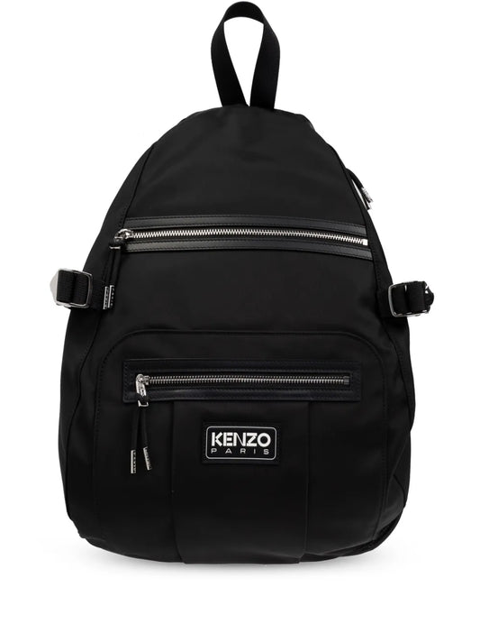 Kenzo logo patch backpack