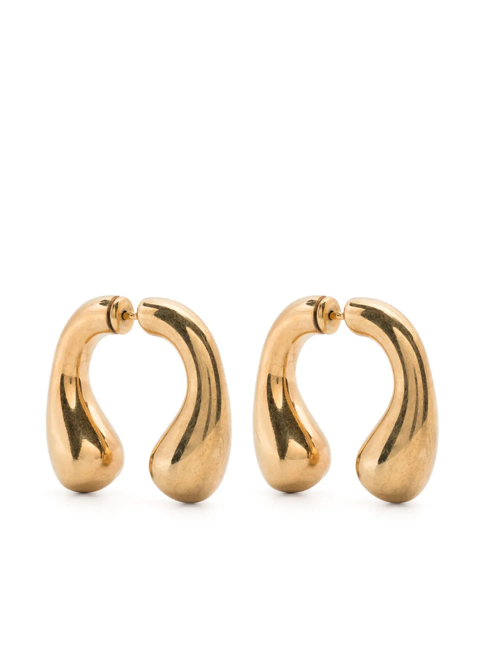 Panconesi stud copper earrings